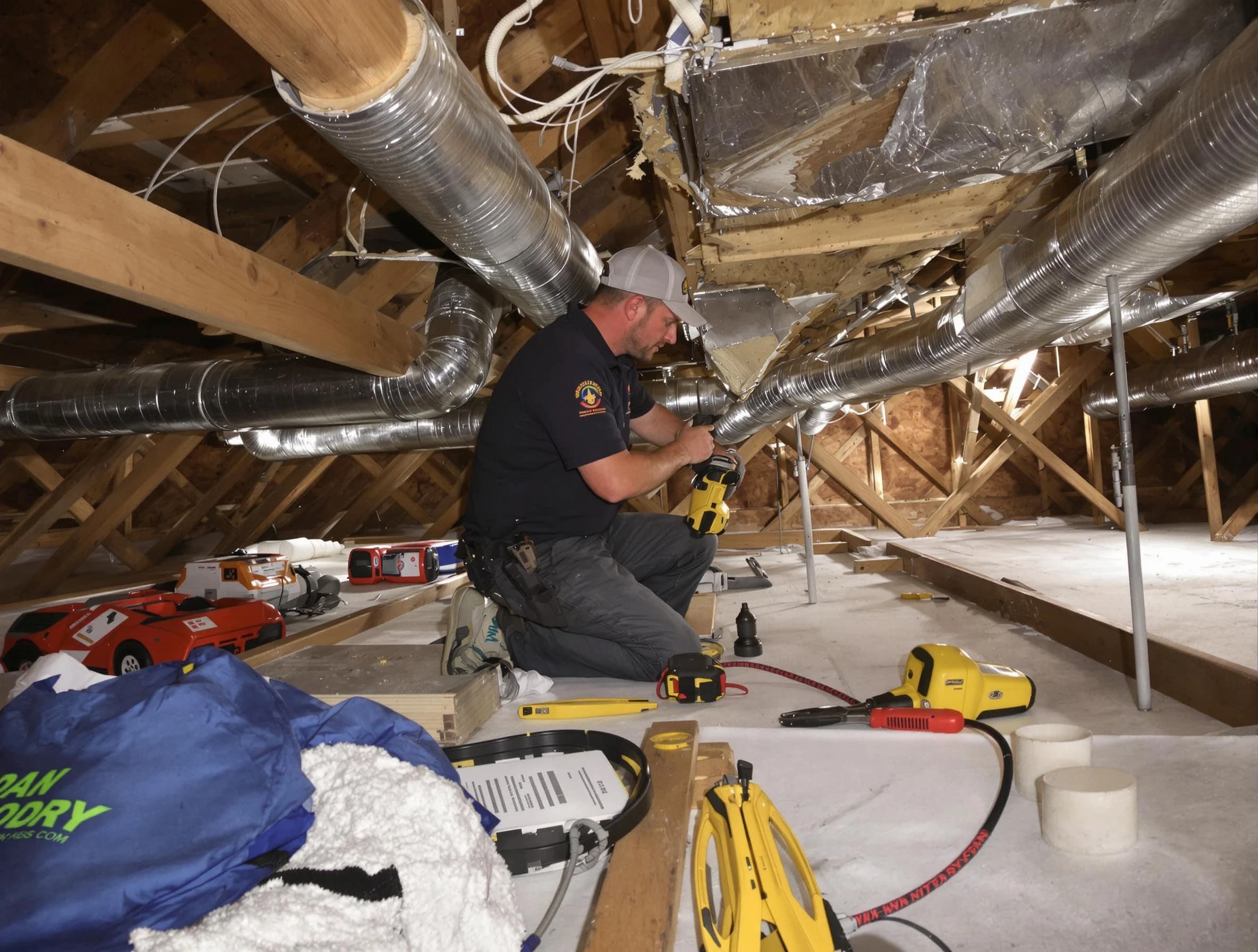Professional air duct repair by Jefferson Hills Air Duct Cleaning in Jefferson Hills