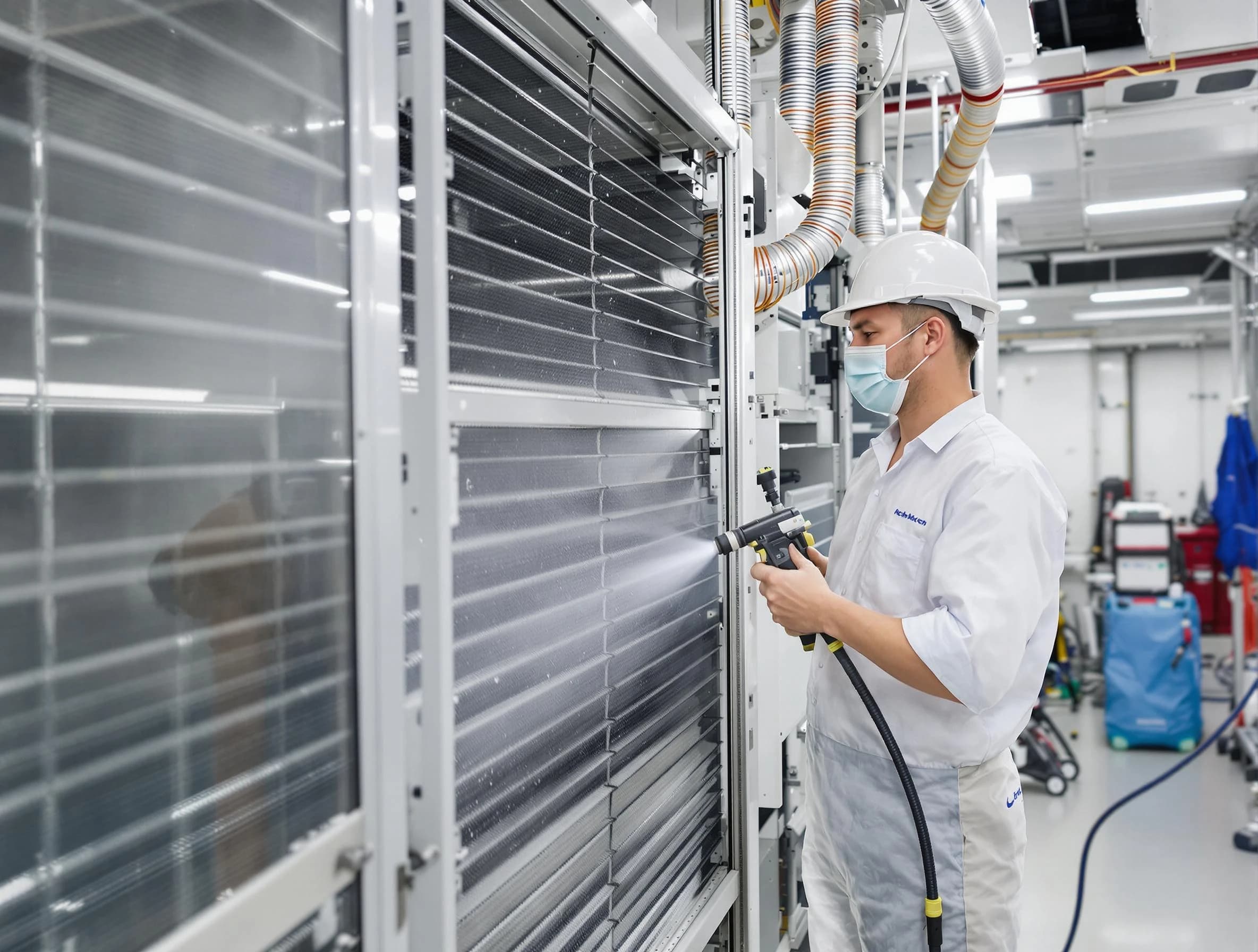 Professional AC coil cleaning by Jefferson Hills Air Duct Cleaning in Jefferson Hills