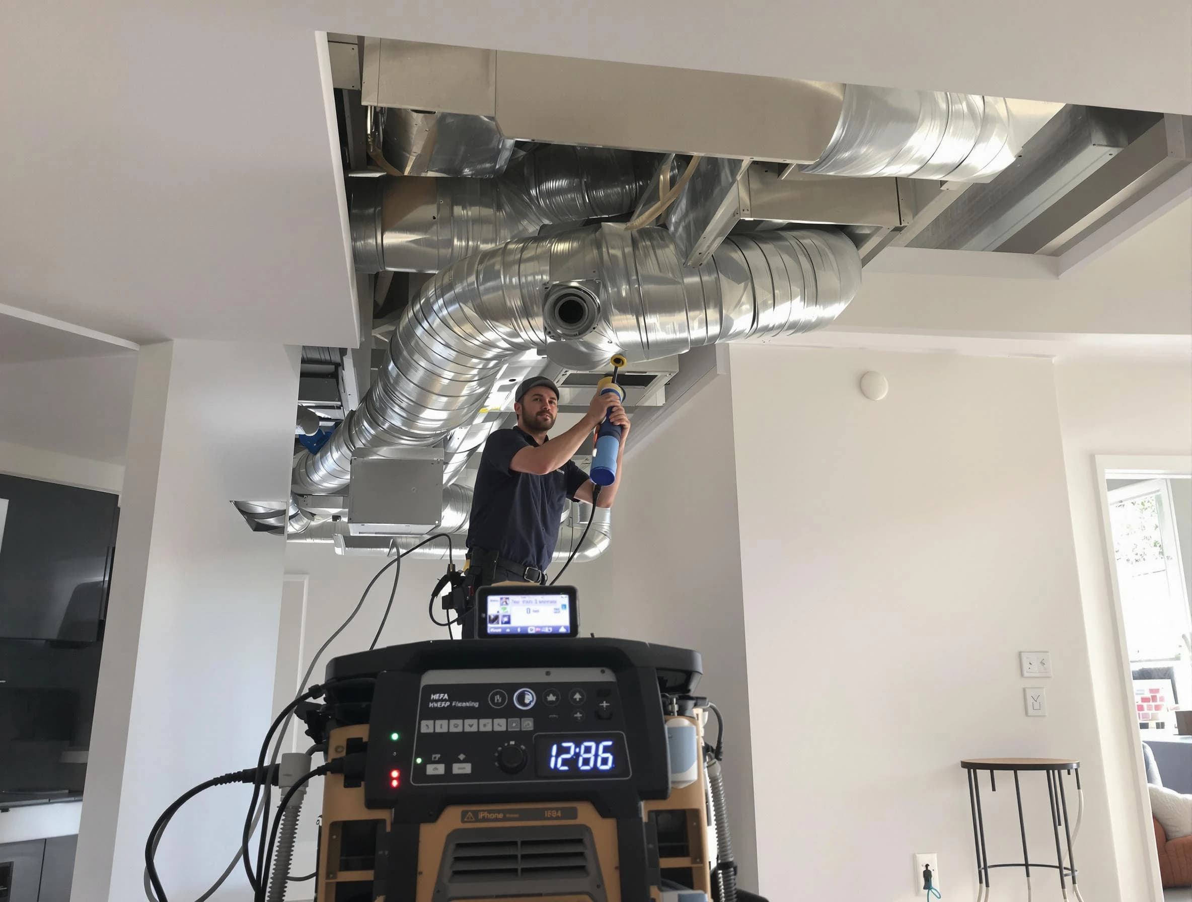 Advanced pure air duct cleaning by Jefferson Hills Air Duct Cleaning in Jefferson Hills