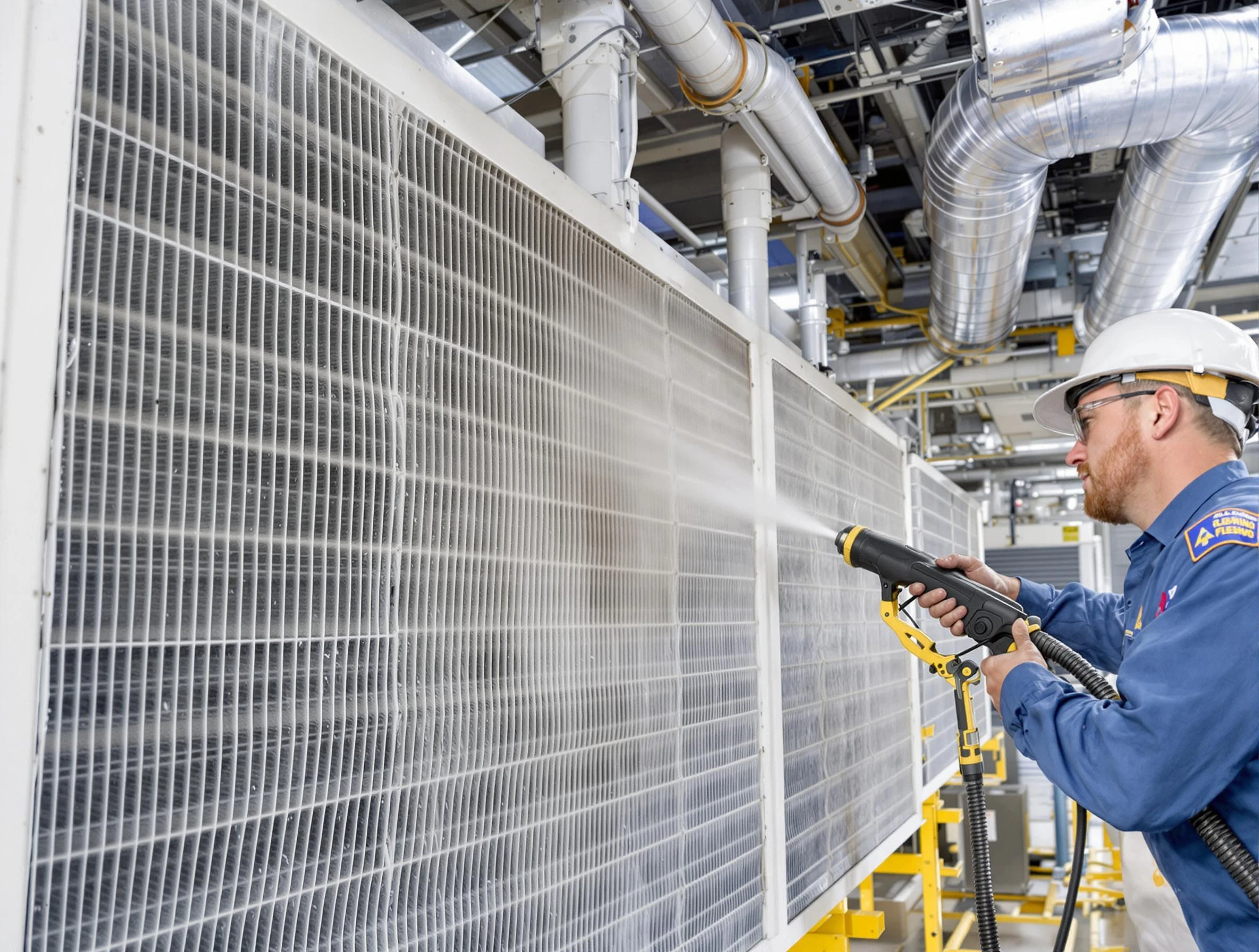 Professional commercial coil cleaning by Jefferson Hills Air Duct Cleaning in Jefferson Hills